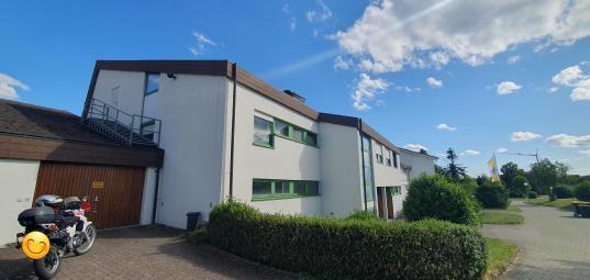 Fahrradgarage direkt am Haus