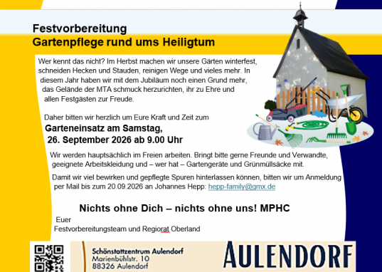 Aktionstag Grünanlagen